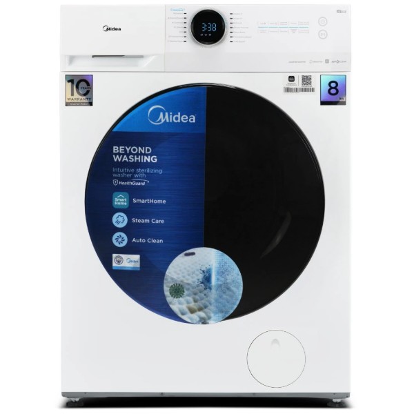 Фото - Пральна машина Midea MF200W80WB/W-UA
